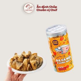 Da cá hồi trứng muối Da cá hồi trứng muối