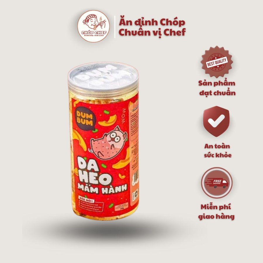 Da heo mắm hành Da heo mắm hành Ngon - Giòn - Đậm vị