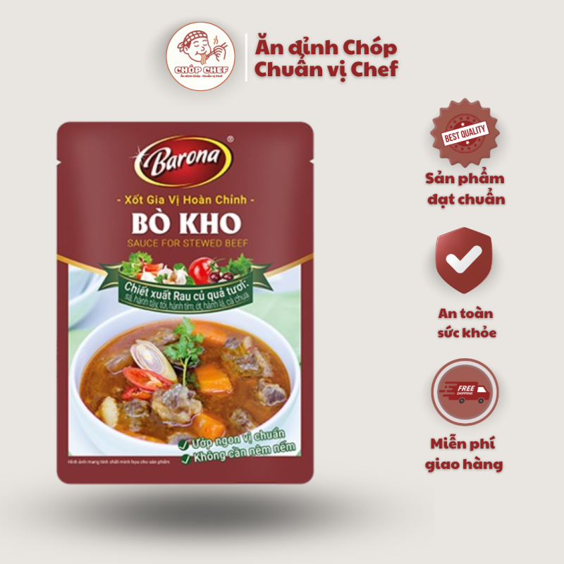 gia vị nấu bò sốt vang