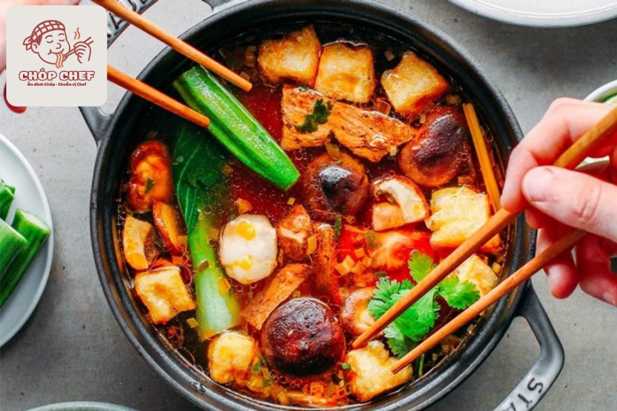 Lẩu Thái chay đậm vị, thơm ngon