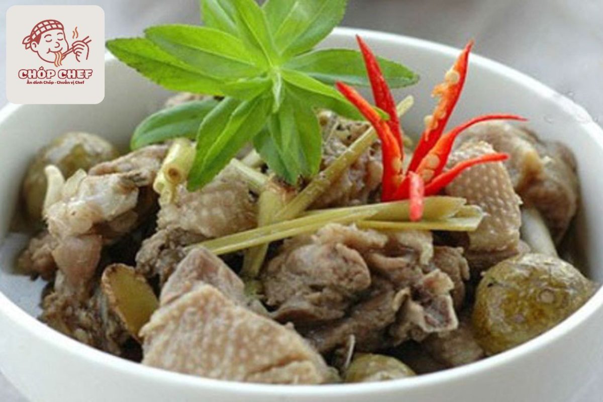 vịt om sấu chuẩn vị đất Bắc