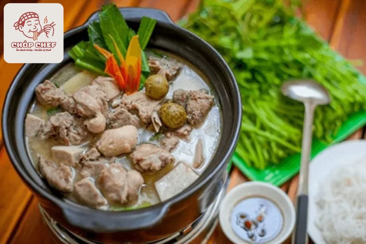 vịt om sấu chuẩn vị đất Bắc