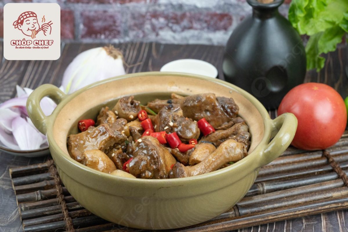 vịt om sấu chuẩn vị đất Bắc